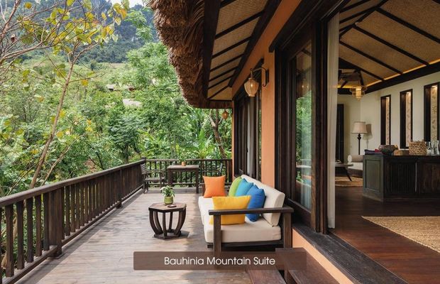 Bauhinia Mountain Suite's balcony